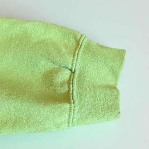 Emboidered Vintage Xl Alaska Sweatshirt Green - Picture 3 of 6